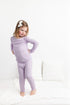 lavender-ribbed-long-sleeve-pjs Big Dreams Little Jammie Session Sophia's Style-2